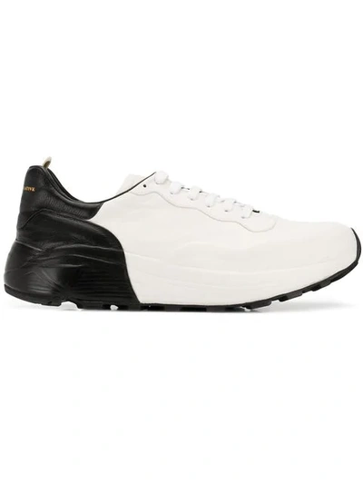 Shop Officine Creative Sphyke Two-tone Sneakers In White