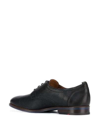 Shop Lloyd Perforated Derby Shoes In Black