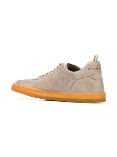 OFFICINE CREATIVE CLASSIC LACE-UP SNEAKERS - 大地色