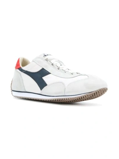 Shop Diadora Equipe Stone Wash 12 Sneakers In White