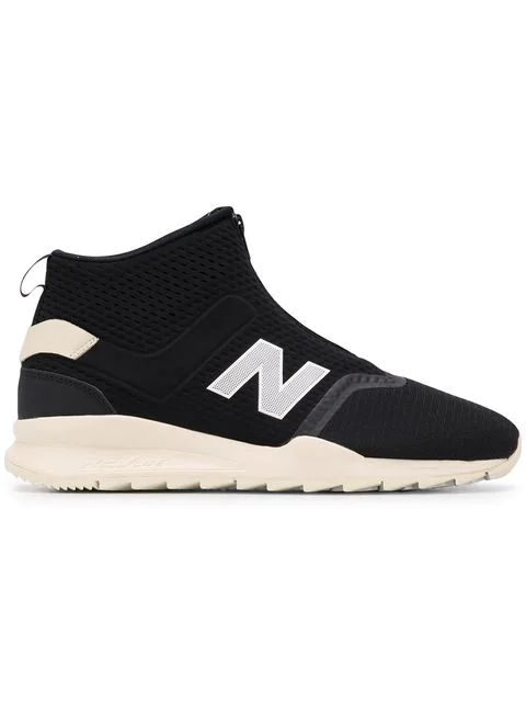 New Balance Ms247 Mid In Black Modesens