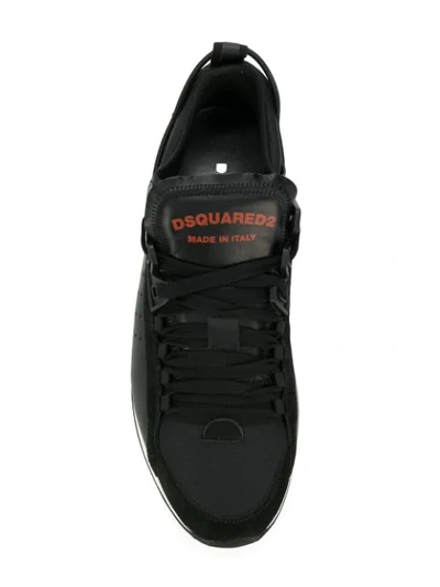Shop Dsquared2 551 Sneakers In Black