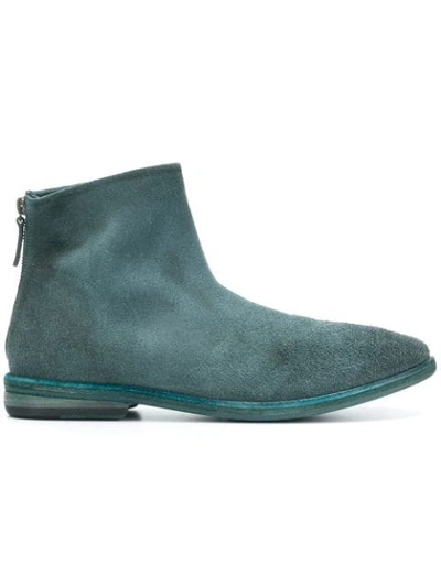 Shop Marsèll Ankle Boots In Blue