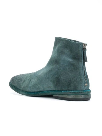 Shop Marsèll Ankle Boots In Blue