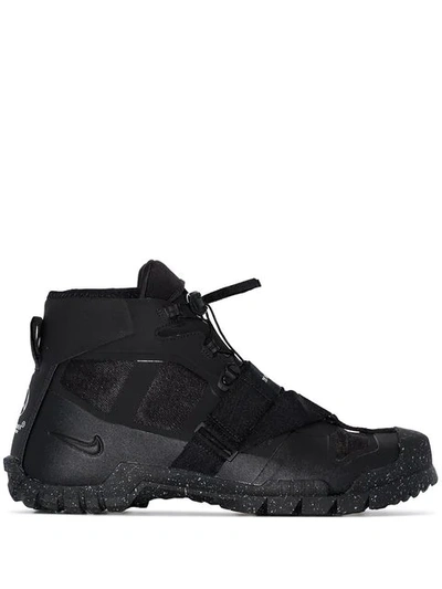 Shop Nike X Undercover Black Sfb Mountain Sneakers Boots
