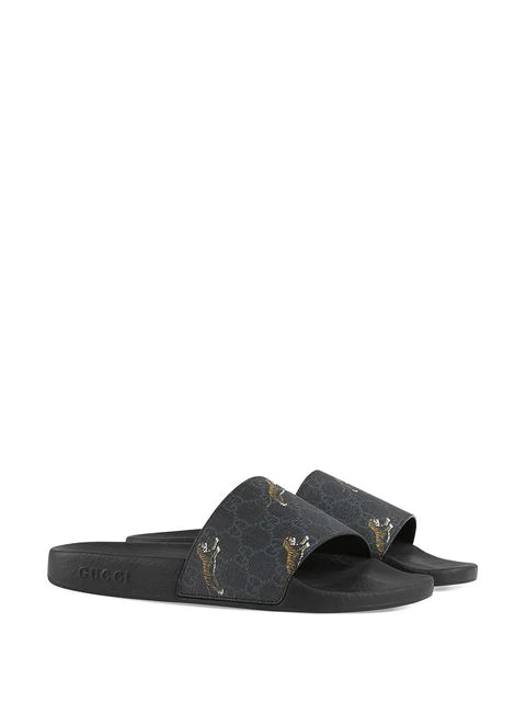 gucci pursuit tiger slides