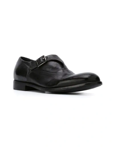 Shop Alberto Fasciani Buckled Shoes In Black