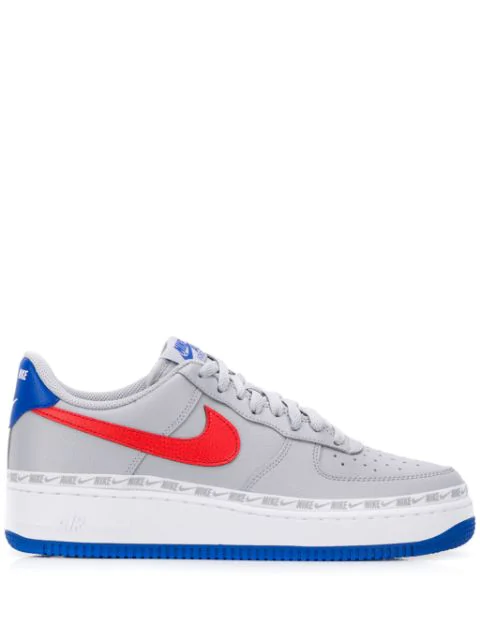 nike air force with blue tick