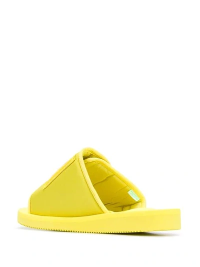 Shop Palm Angels Strap In Yellow