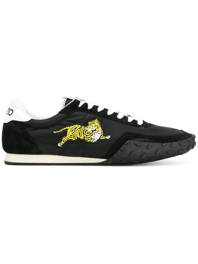 Shop Kenzo Move Sneakers In Black