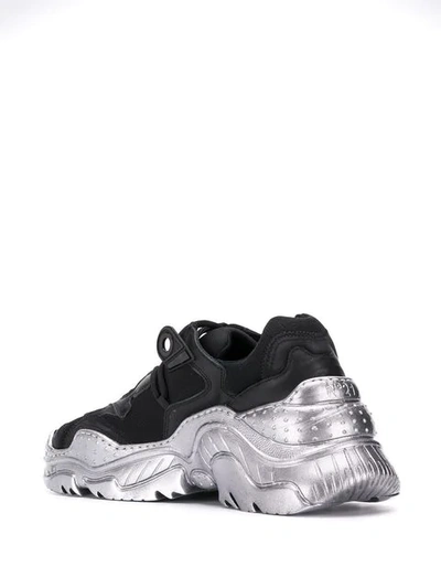 Shop N°21 Billy Platform Sneakers In Black
