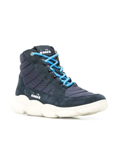 Diadora Booth Hi In Blue
