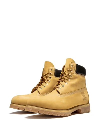 Shop Timberland 6in Prem Alife Boots In Yellow