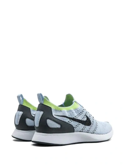 Shop Nike Zoom Mariah Flyknit Racer Sneakers In Blue