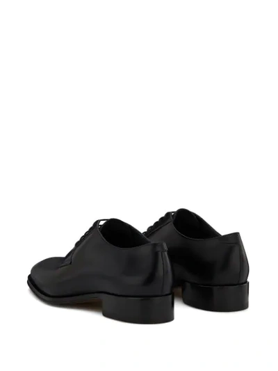 Shop Giuseppe Zanotti Roger Oxfords In Black