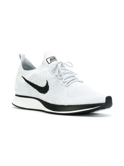 Shop Nike Air Zoom Mariah Flyknit Racer Sneakers In Grey