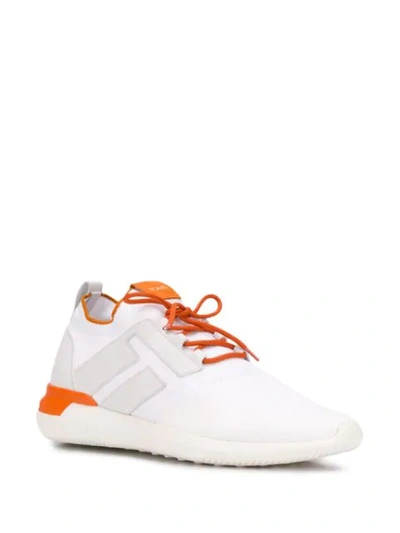 Tod's No_code_02 In High Tech Fabric In White