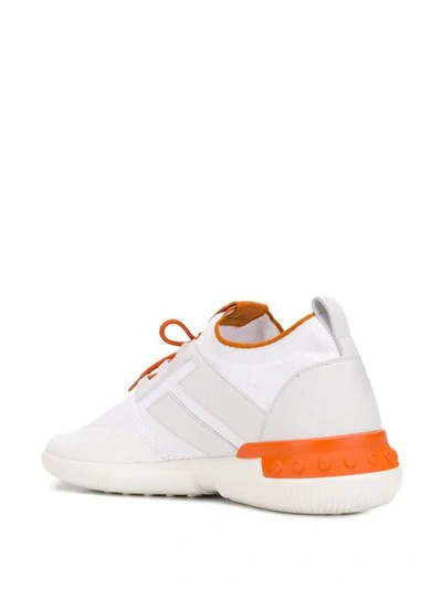 Tod's No_code_02 In High Tech Fabric In White