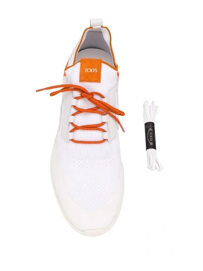 Tod's No_code_02 In High Tech Fabric In White