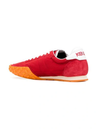 Shop Kenzo Move Sneakers In Red