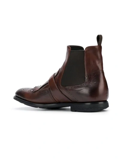 Shop Church's Shanghai 6 Leather Boots In Brown