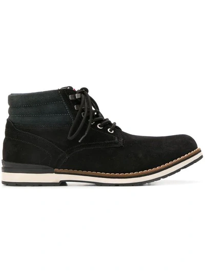 Shop Tommy Hilfiger Outdoor Ankle Boots In Black