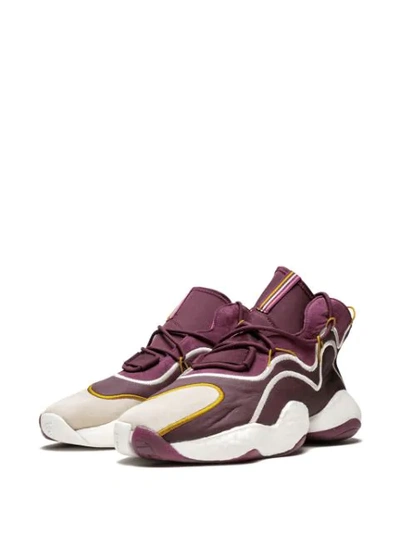 Shop Adidas Originals X Eric Emanuel Crazy Byw Sneakers In Purple