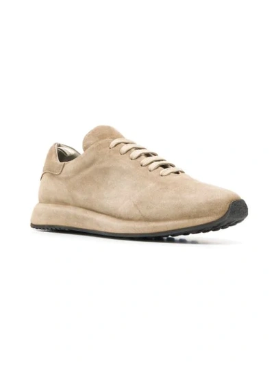 Shop Officine Creative Race Sneakers In Neutrals