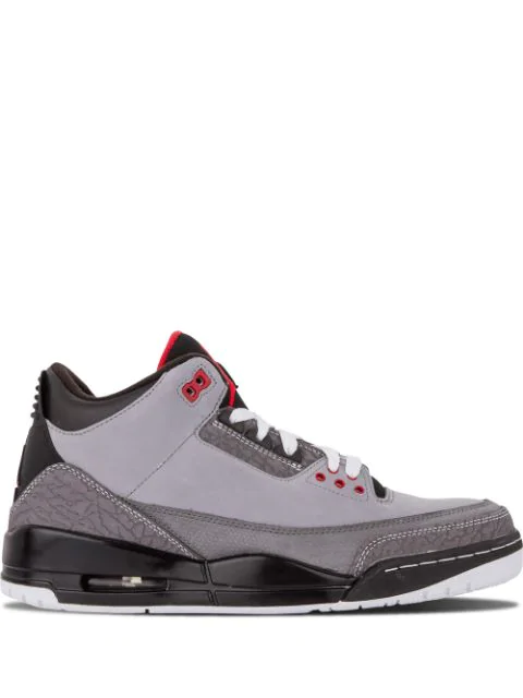 grey jordans with strap