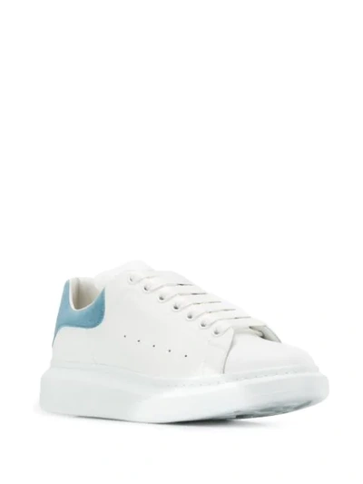 Shop Alexander Mcqueen Chunky Low-top Sneakers In White