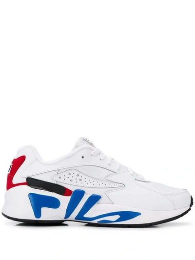 Shop Fila 'mindblower' Sneakers In White