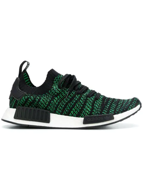 Adidas Originals Men's Nmd R1 Primeknit Lace Up Sneakers In Green | ModeSens