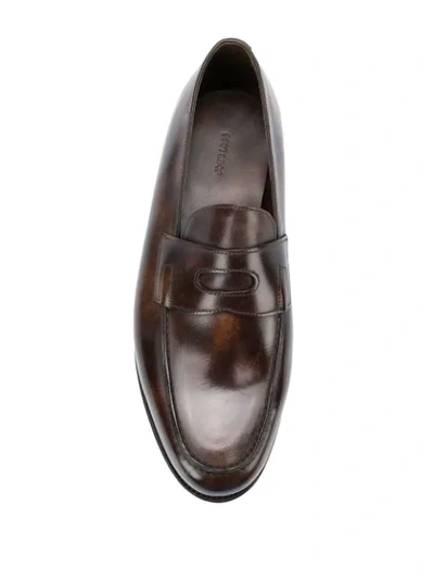 JOHN LOBB LOPEZ LOAFERS - 棕色