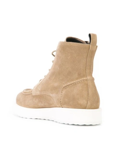 Shop Pierre Hardy Upstate Boots In Neutrals