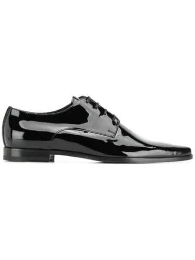 Shop Dsquared2 Patent Leather Shoes In Black
