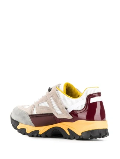 Shop Maison Margiela Security Sneakers In Red
