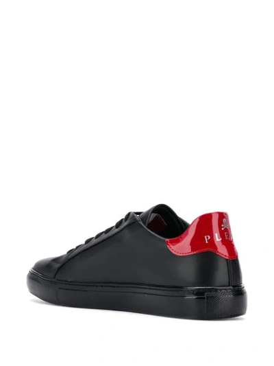 Shop Philipp Plein Klassische Sneakers - Schwarz In Black
