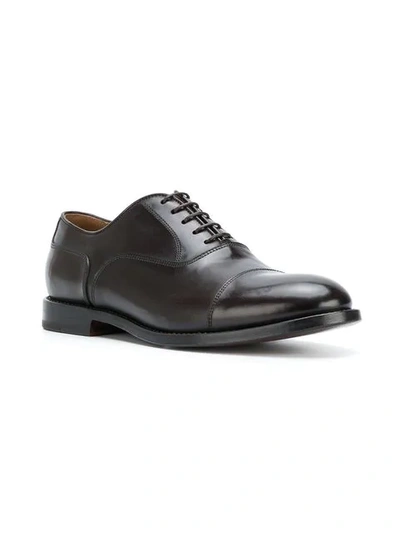 Shop W.gibbs Classic Oxford Shoes In Brown