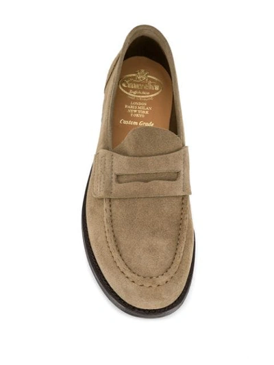 Shop Church's Classic Loafers In Green