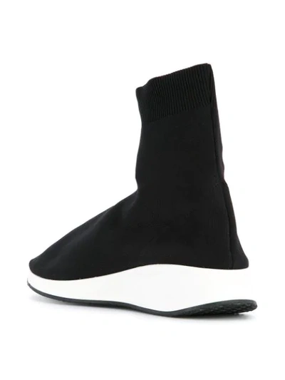 Shop Joshua Sanders Sock Sneakers - Black