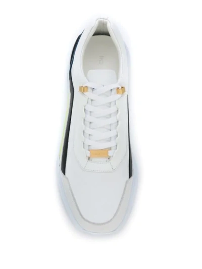 Shop Buscemi 'strada' Sneakers - Weiss In White