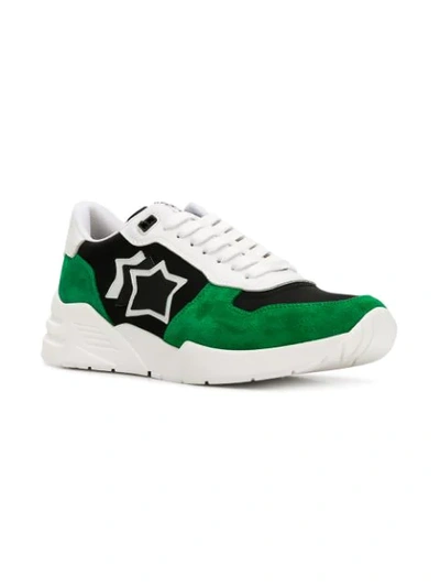 Shop Atlantic Stars Mars Sneakers In Green
