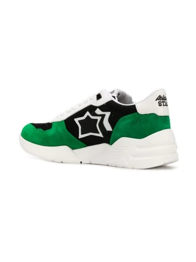 Shop Atlantic Stars Mars Sneakers In Green