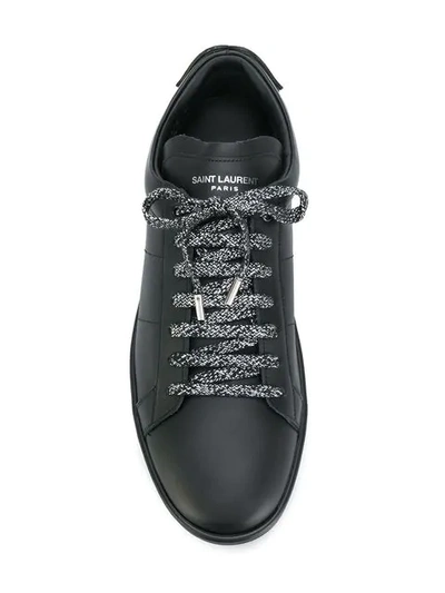 Shop Saint Laurent Rivington Sneakers In Black