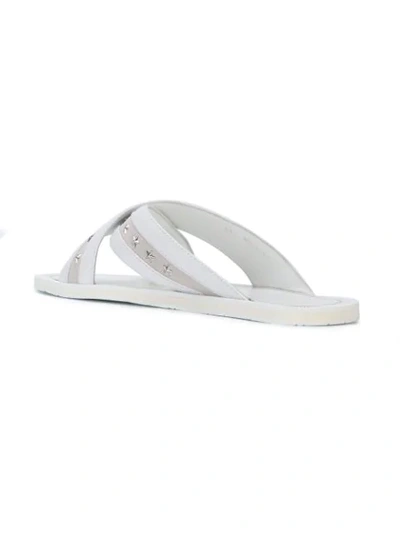 Shop Jimmy Choo Wally Sandals - Farfetch In White