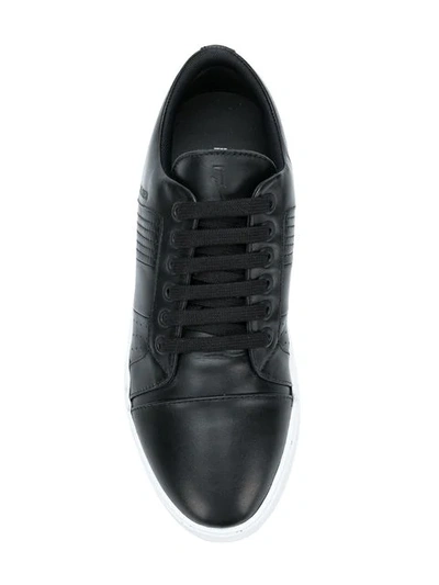 Shop Neil Barrett Platform Low In Black