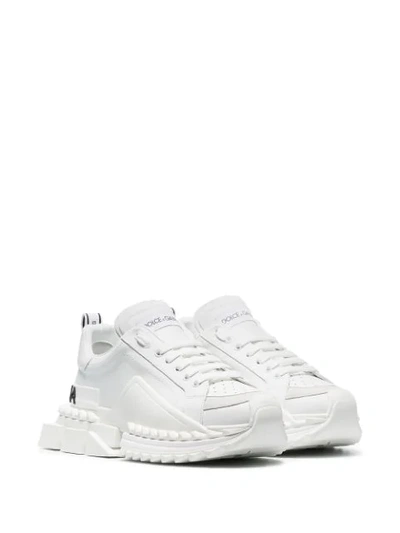 Shop Dolce & Gabbana 'super King' Sneakers - Weiss In White