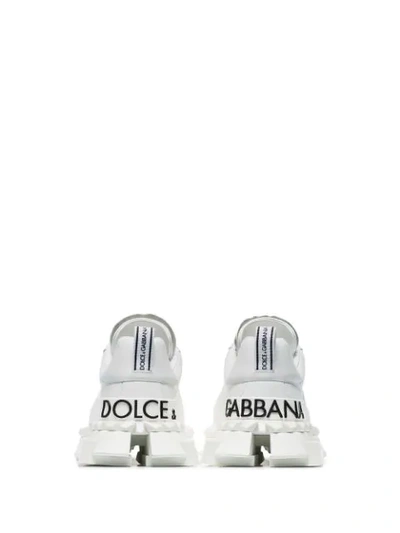 Shop Dolce & Gabbana 'super King' Sneakers - Weiss In White