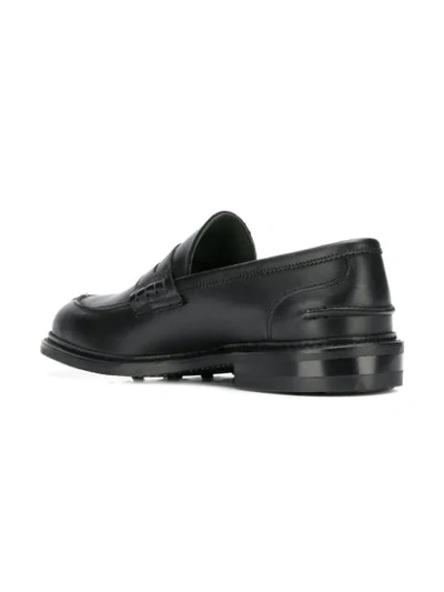 Shop Tricker's Trickers James Penny Loafers - Black