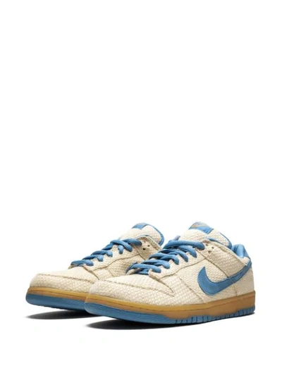 Shop Nike Dunk Low Pro Sb Sneakers In Neutrals